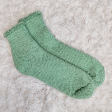 Bright Mohair Shortie Socks