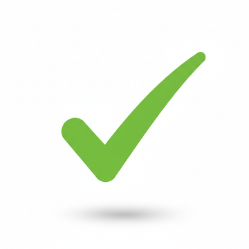 green check mark