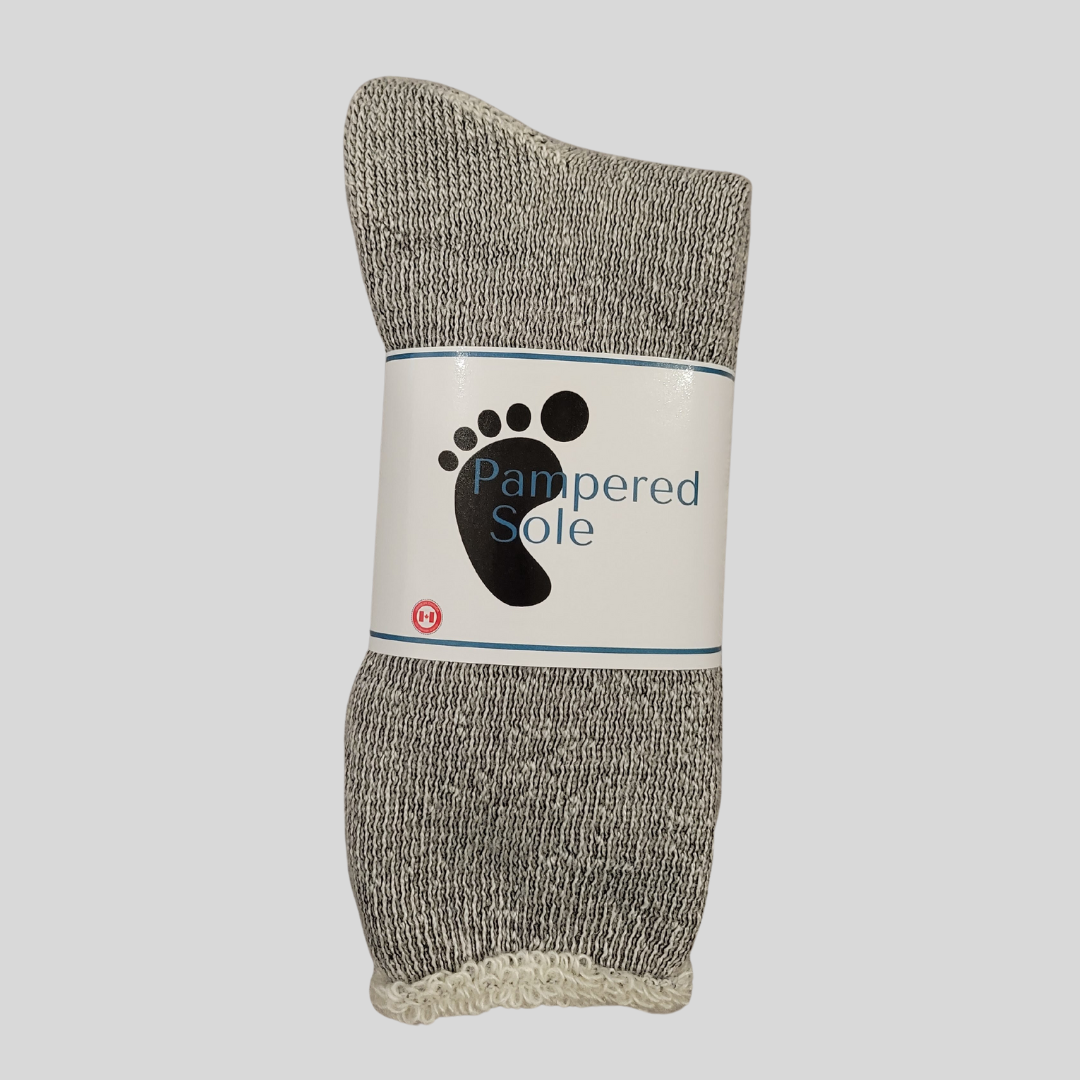 Therapeutic No-Cuff Thermal Mohair Socks